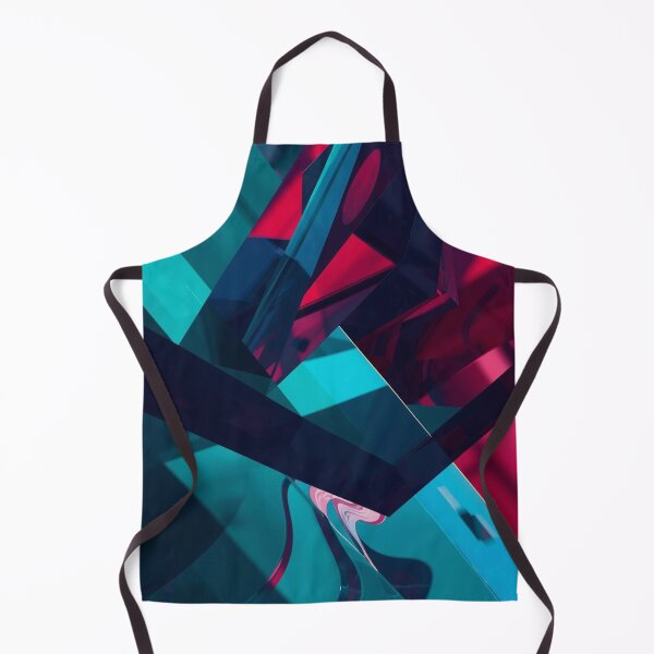 Item preview, Teal & Crimson Geometric Dreamscape designed and sold by Harmonic_Layers.