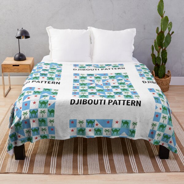 Item preview, Djibputi pattern - djbouti flag designed and sold by DjibProp.