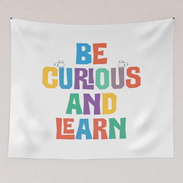 Item preview, be curious and learn designed and sold by ScOrPiOn sHoP.