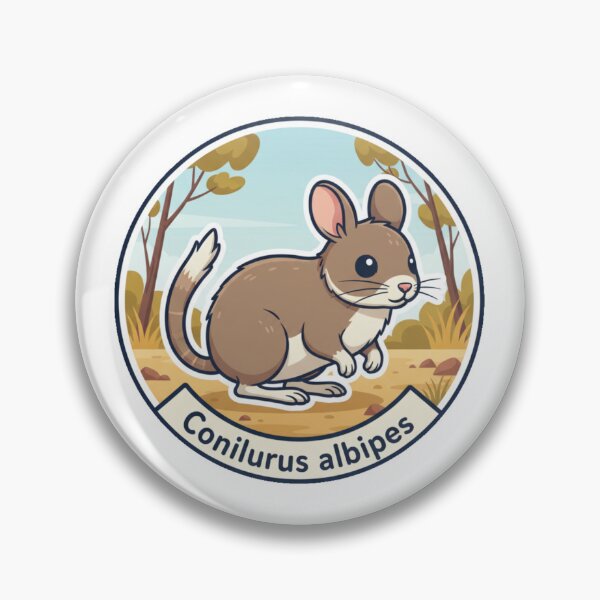 Artikelvorschau, Weißfußkaninchenratte – Conilurus albipes entworfen und verkauft von ArttiemStudio.