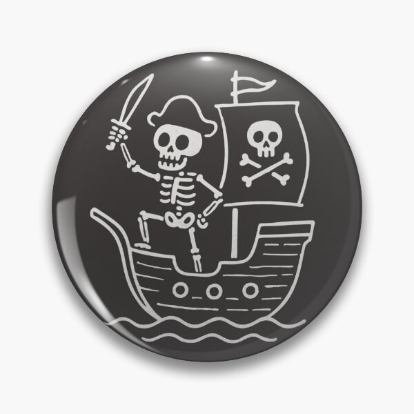 Item preview, Pirate Skeleton Ship Funny Spooky Adventure designed and sold by Oniyasha.