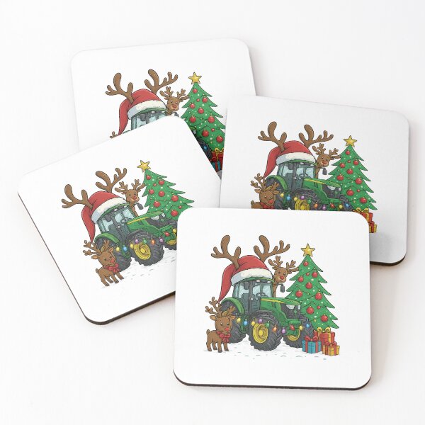 Item preview, Reindeer Tractor Christmas designed and sold by Fam19.