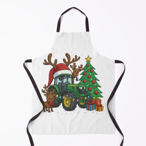 Item preview, Reindeer Tractor Christmas designed and sold by Fam19.
