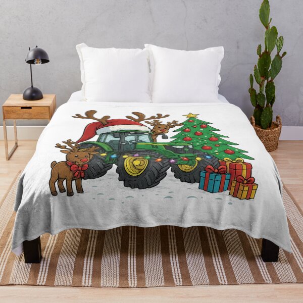 Item preview, Reindeer Tractor Christmas designed and sold by Fam19.