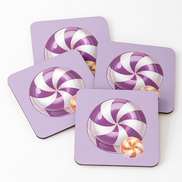 Item preview, Purple an Orange Peppermint designed and sold by StarDustMinis.