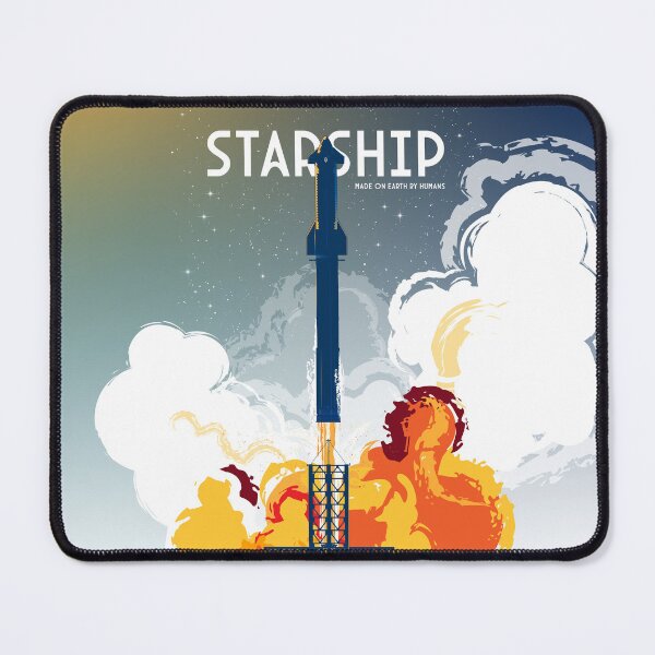 Item preview, Starship. Made on Earth by Humans (Pop) designed and sold by BGALAXY.