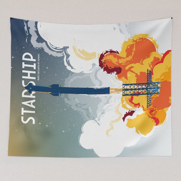 Item preview, Starship. Made on Earth by Humans (Pop) designed and sold by BGALAXY.