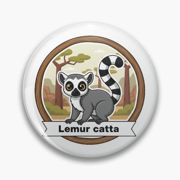 Item preview, Lemur katta Ring tailed lemur Lemur catta designed and sold by ArttiemStudio.