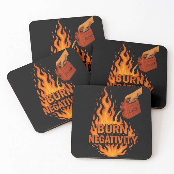 Item preview, Burn Negativity designed and sold by Miagolio.
