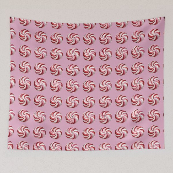 Item preview, Peppermint pattern in Red and White designed and sold by StarDustMinis.