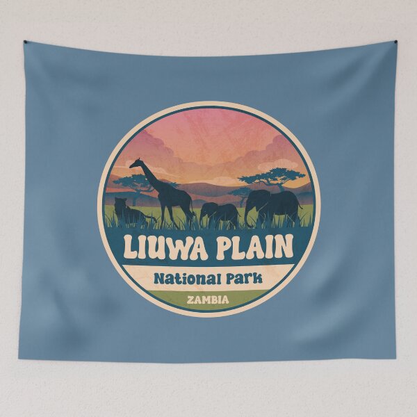 Item preview, Liuwa Plain National Park Zambia Safari Wildlife Adventure designed and sold by CynthiaGraphics.