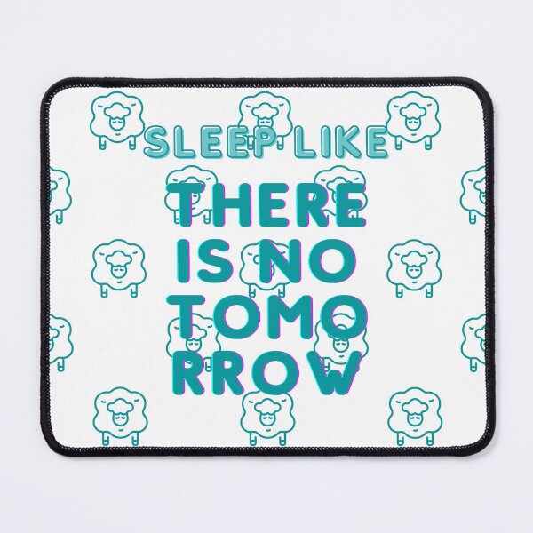 Item preview, Sleep Like There Is No Tomorrow – Cute Sheep Pattern Design designed and sold by FratddArtworks.