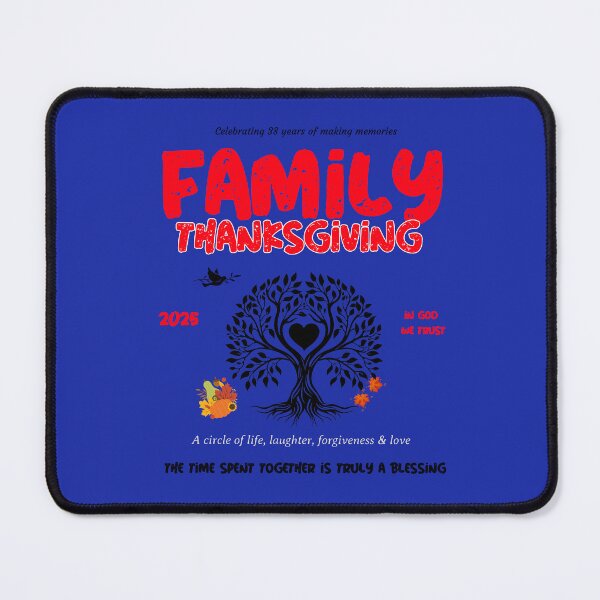 Item preview, We Talking Bahamian “ Family Thanksgiving” blue apparels and accessories  designed and sold by We Talking Bahamian.