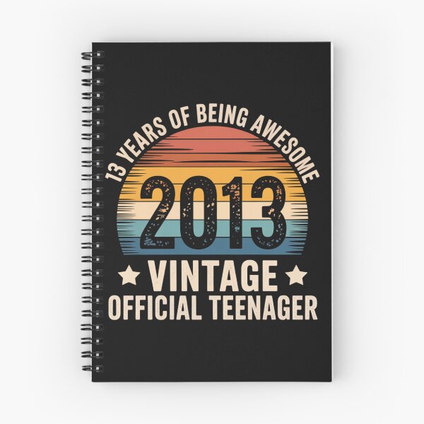 Item preview, Vintage 2013 Official Teenager 13th Birthday Gifts 13 Yr2026 designed and sold by Clairenity Studio.