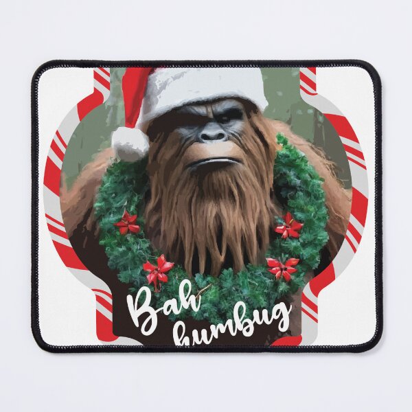 Item preview, Bigfoot Bah humbug designed and sold by Katrabbit Graphics.