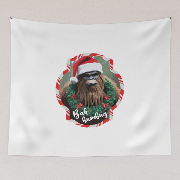 Item preview, Bigfoot Bah humbug designed and sold by Katrabbit Graphics.