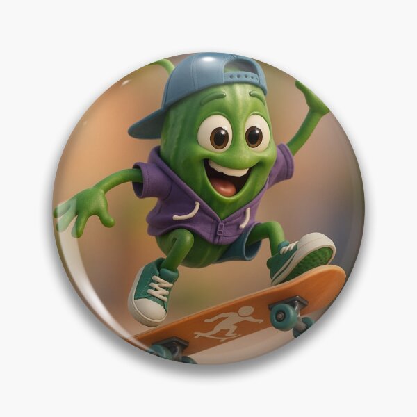 Item preview, Skater Cucumber designed and sold by Sillytoe.