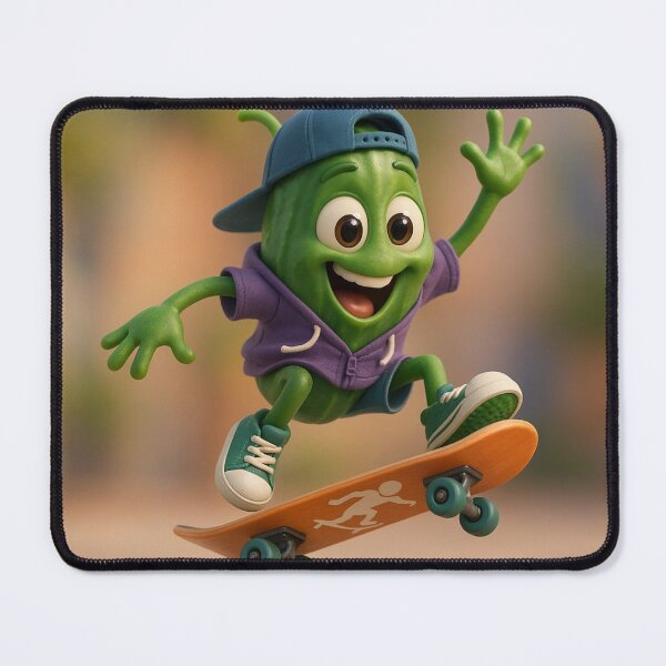 Item preview, Skater Cucumber designed and sold by Sillytoe.