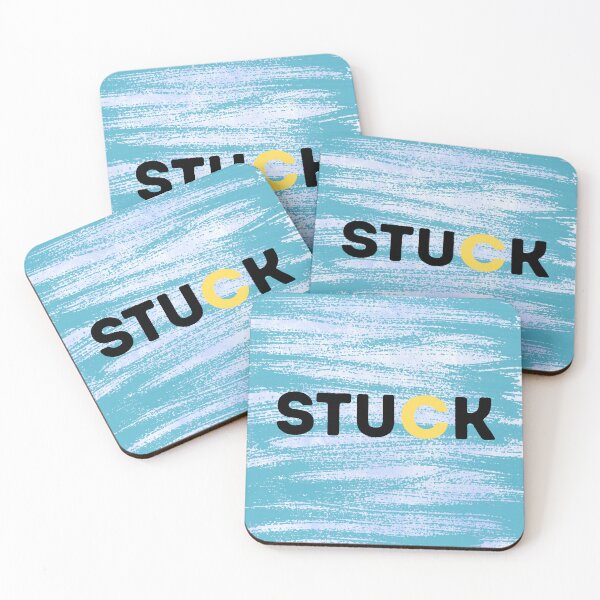 Item preview, Stuck Text Design designed and sold by Vvmd.