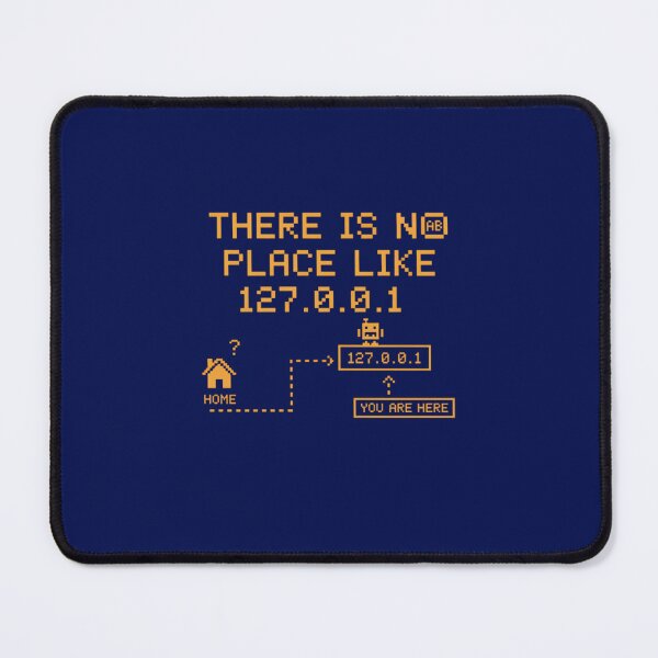 Item preview, Retro Pixel 127.0.0.1 Shirt Funny Programmer Gift IT Geek Humor 8-Bit T-Shirt Developer Code Tee Home Sweet Home Network Admin designed and sold by LIVE_FREE.