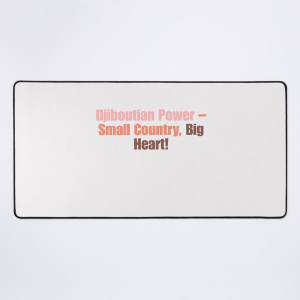 Item preview, Djiboutian power - small country, big hear designed and sold by DjibProp.