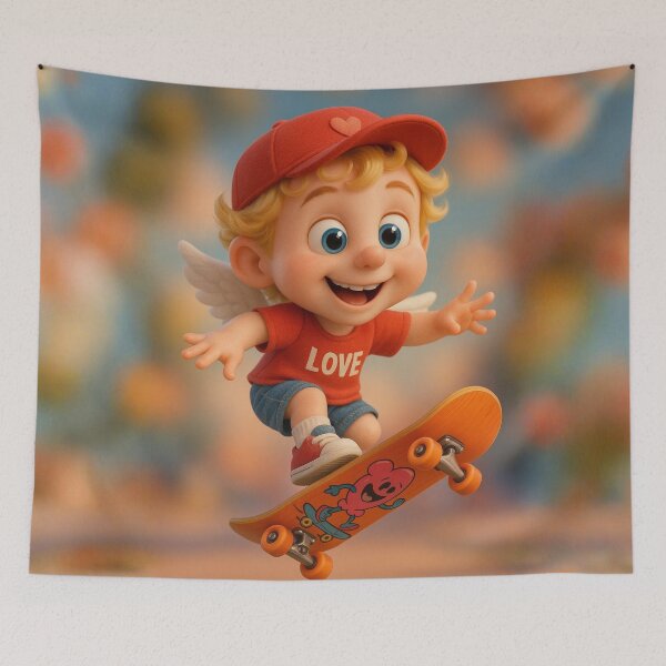 Item preview, Skater Cupid Boy designed and sold by Sillytoe.