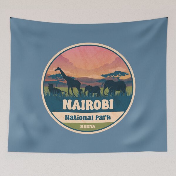 Item preview, Nairobi National Park Kenya Safari Wildlife Adventure designed and sold by CynthiaGraphics.