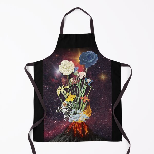 Item preview, Cosmic Floral Eruption – Surreal Bloom of Fire and Space designed and sold by GlauciaSouEu.