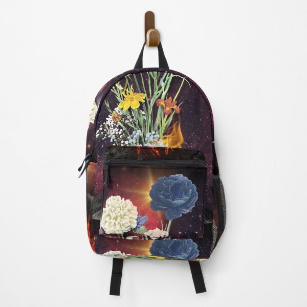 Item preview, Cosmic Floral Eruption – Surreal Bloom of Fire and Space designed and sold by GlauciaSouEu.