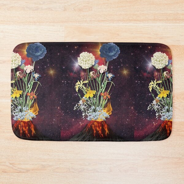 Item preview, Cosmic Floral Eruption – Surreal Bloom of Fire and Space designed and sold by GlauciaSouEu.