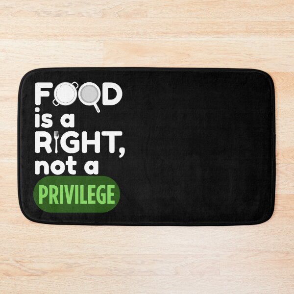 Item preview, Food Is A Right Not A Privilege designed and sold by DesignbyOla.