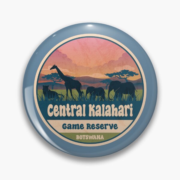 Item preview, Central Kalahari Game Reserve Botswana Safari Wildlife Adventure designed and sold by CynthiaGraphics.