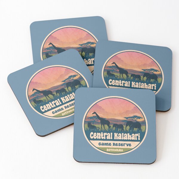 Item preview, Central Kalahari Game Reserve Botswana Safari Wildlife Adventure designed and sold by CynthiaGraphics.