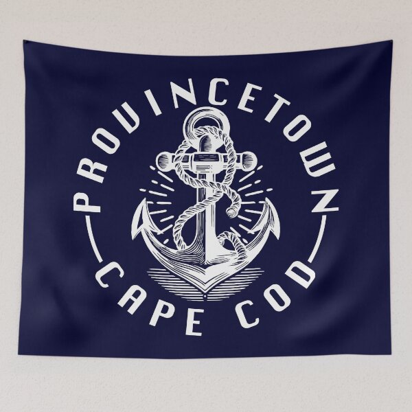 Item preview, Provincetown - Cape Cod (with White Lettering) designed and sold by VelvetRoom.