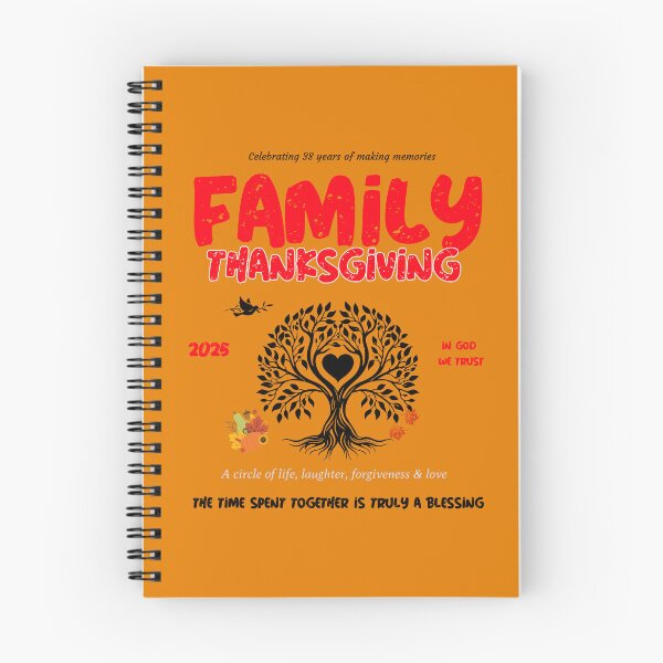 Item preview, We Talking Bahamian “Family Thanksgiving “ deep orange, apparels and accessories  designed and sold by We Talking Bahamian.