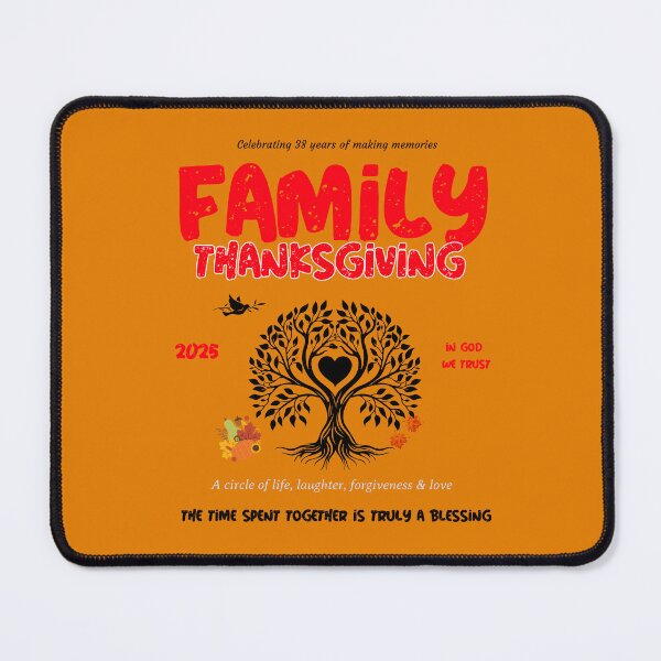 Item preview, We Talking Bahamian “Family Thanksgiving “ deep orange, apparels and accessories designed and sold by We Talking Bahamian.