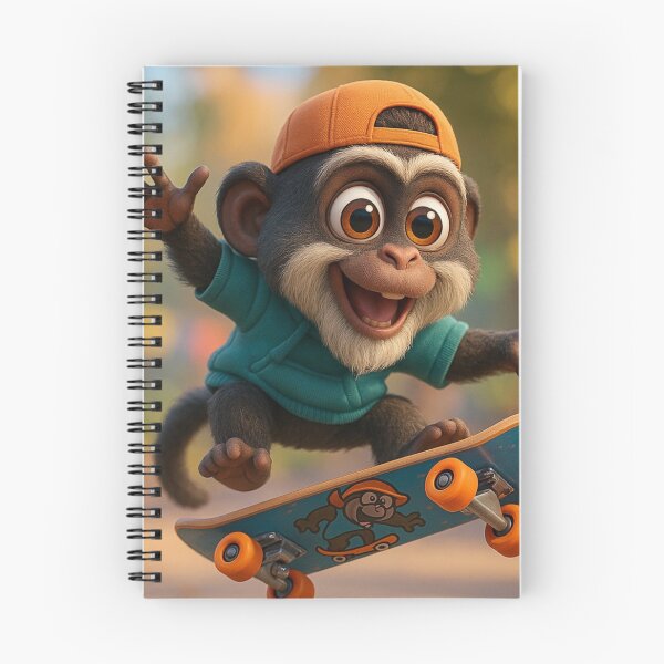 Item preview, Skater De Brazza’s Monkey designed and sold by Sillytoe.