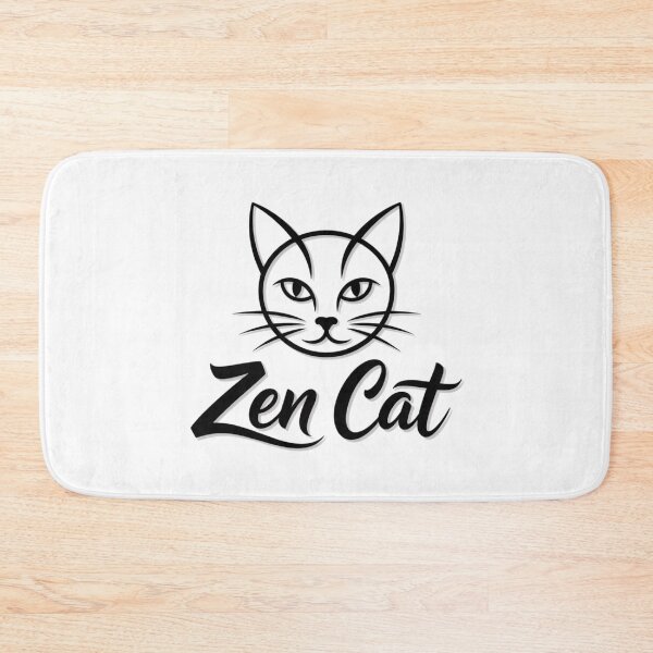 Item preview, Calm Zen Cat Spiritual Minimalist Linework designed and sold by chattsuede.