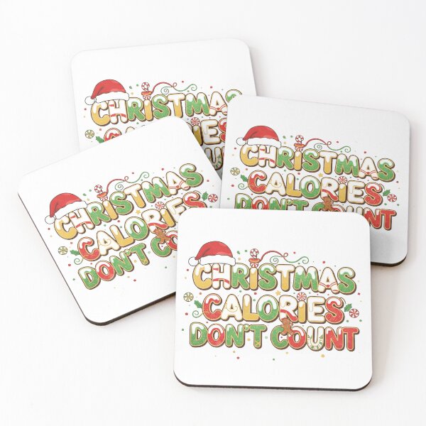 Item preview, Christmas Calories Don’t Count designed and sold by TheChubbyShop.