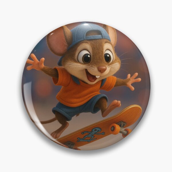 Item preview, Skater Deer Mouse designed and sold by Sillytoe.