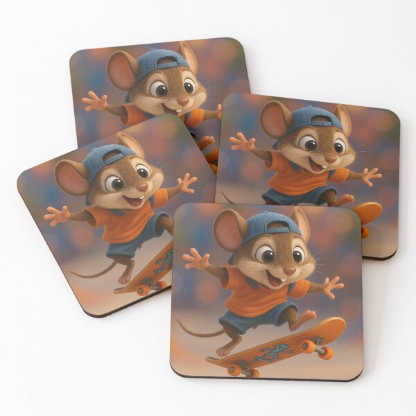 Item preview, Skater Deer Mouse designed and sold by Sillytoe.