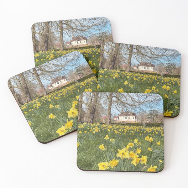 Item preview, Field of Daffodils with Cottage in Spring Park designed and sold by Greysline.
