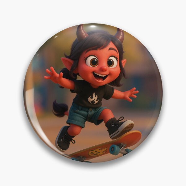 Item preview, Skater Demon Girl designed and sold by Sillytoe.