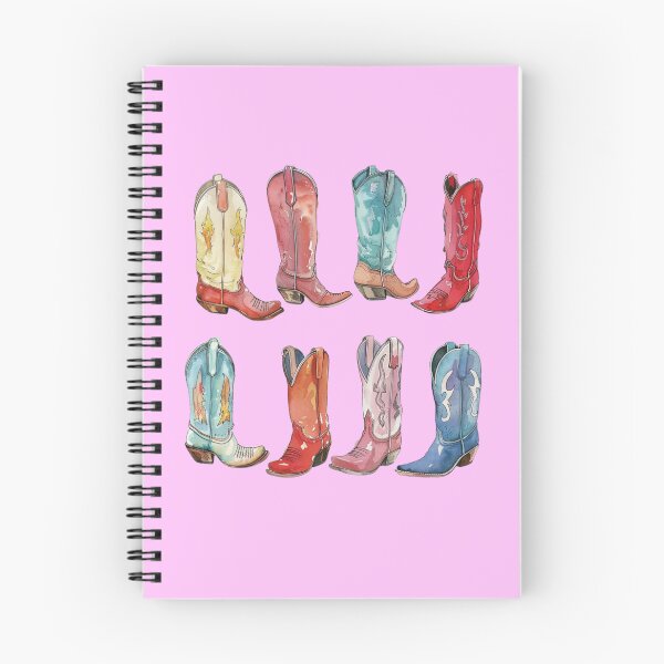 Item preview, Western Girl Aesthetic Cowgirl Boots Illustration designed and sold by infyberry.