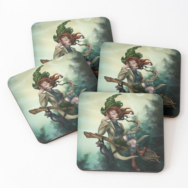 Item preview, Chill Witch on a Broom – Funny D&D Witchy Design designed and sold by DanniDan.