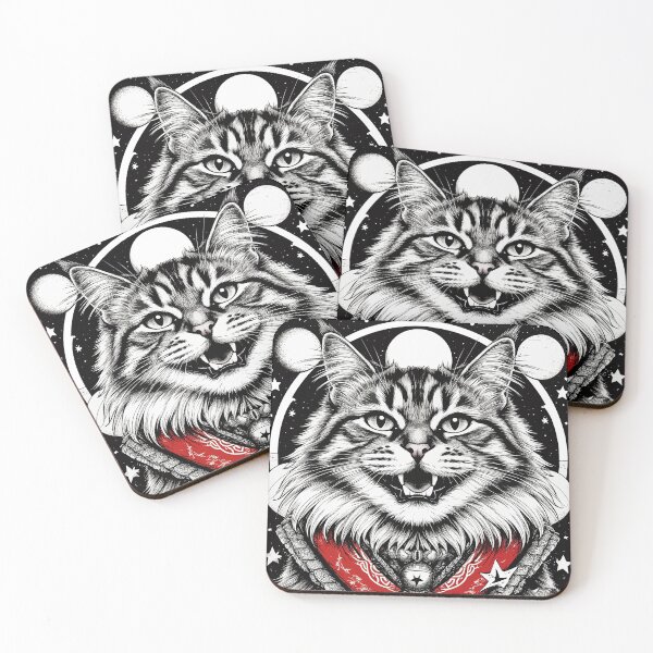 Item preview, Cosmic Siberian Cat designed and sold by PeasyEasy.