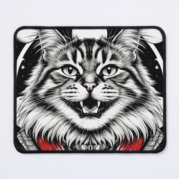 Item preview, Cosmic Siberian Cat designed and sold by PeasyEasy.