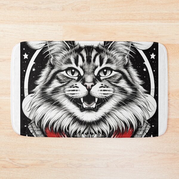 Item preview, Cosmic Siberian Cat designed and sold by PeasyEasy.