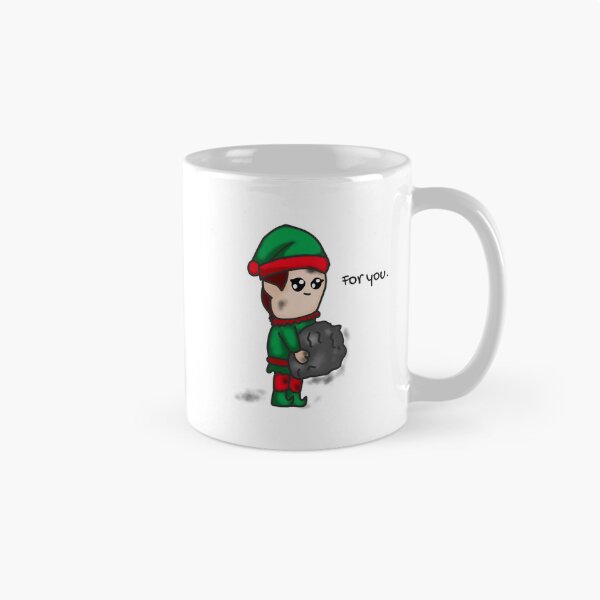 Item preview, Christmas Elf with coal designed and sold by Kind-O-CleverCo.