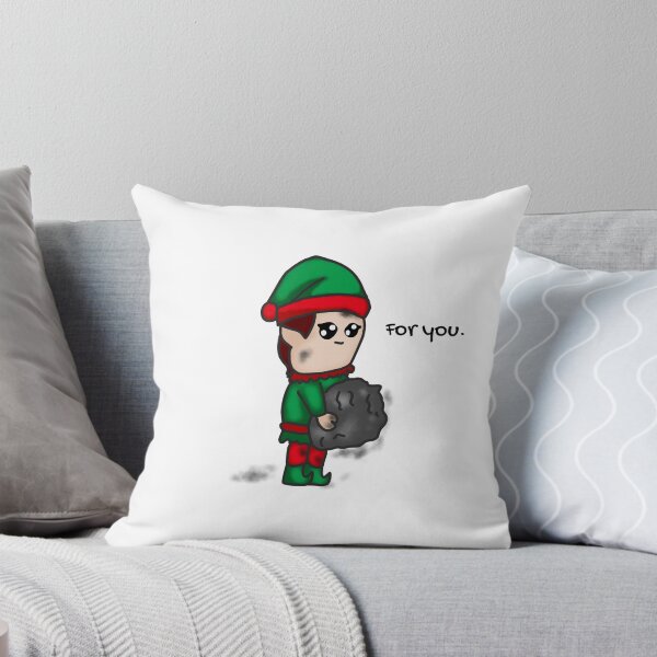 Item preview, Christmas Elf with coal designed and sold by Kind-O-CleverCo.